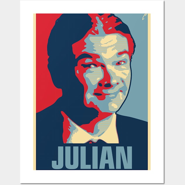 Julian - Julian Fawcett MP - BBC Ghosts Wall Art by DAFTFISH